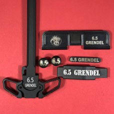 AR-15 Engraved Ambidextrous Handle Bundle 6.5 Grendel